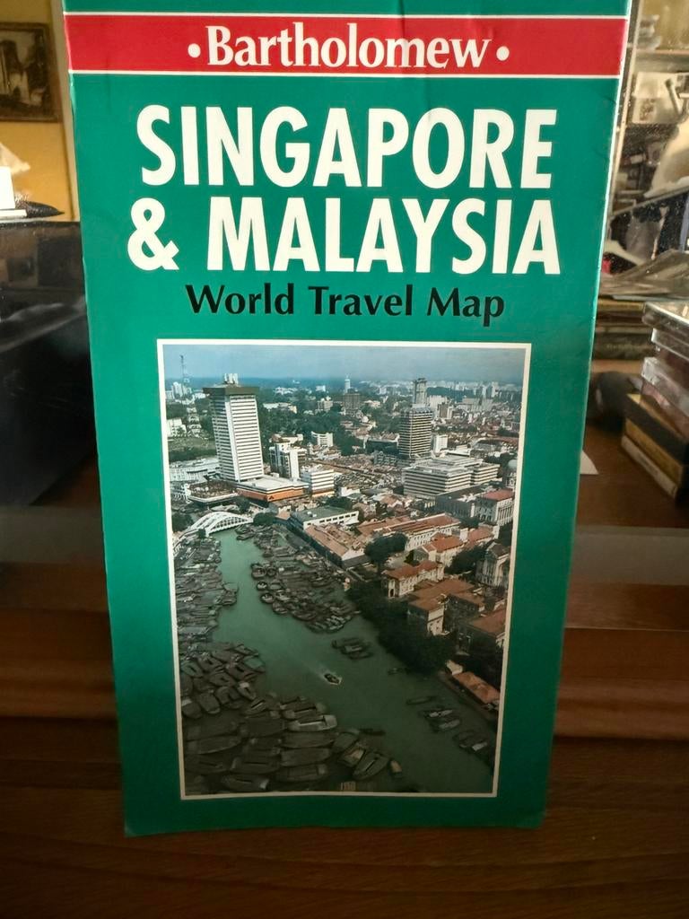 Singapour et Malaisie, Livres, Atlas & Cartes géographiques, Enlèvement ou Envoi, Comme neuf, Autres régions, Carte géographique