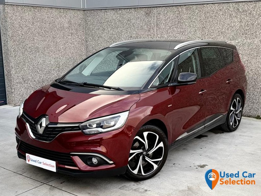 Renault Grand Scenic 1.5DCI Bose/7zit/Automaat/12m Garantie, Monovolume, Leder en Stof, 7 zetels, Bedrijf