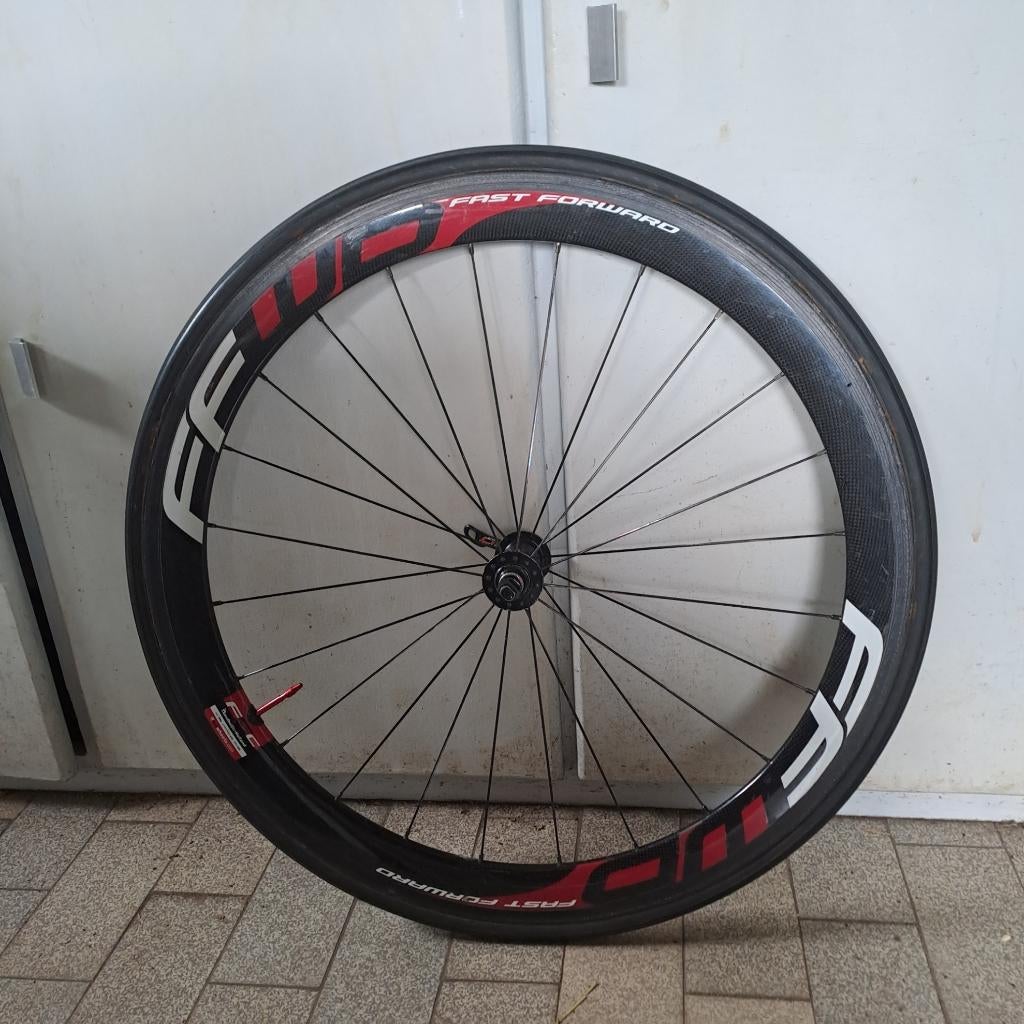 ffwd voorwiel voor velgremmen, Fietsen en Brommers, Gebruikt, DT-Swiss, Racefiets, Carbon