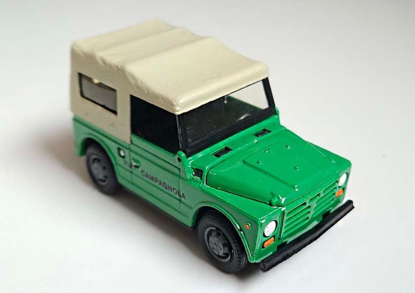 Miniature OLD-CAR Fiat Campagnola "Civile", Envoi, Neuf, Voitures