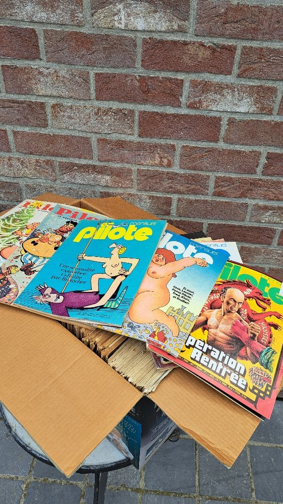 Lot de + de 250 magazines Pilote, Enlèvement ou Envoi