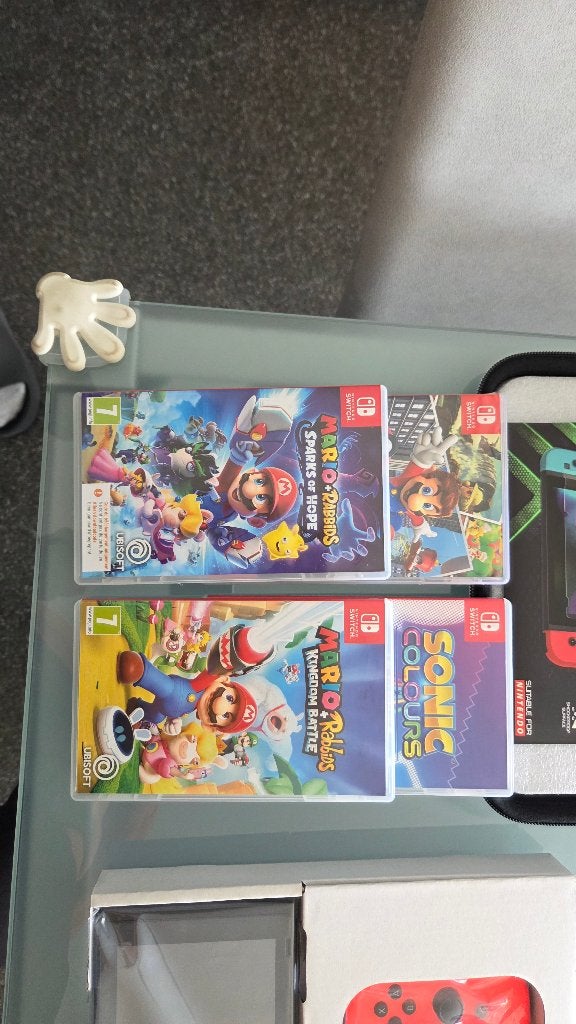 Spelconsole Nintendo Switch 2, Games en Spelcomputers, Spelcomputers | Nintendo NES, Zo goed als nieuw, Met 2 controllers, Met games