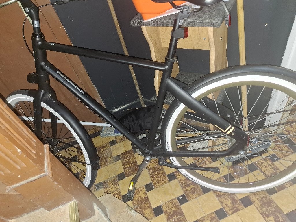Velo de ville  cortina blau, Fietsen en Brommers, Fietsen | Dames | Damesfietsen, Terugtraprem, Gebruikt, 50 tot 53 cm, Ophalen