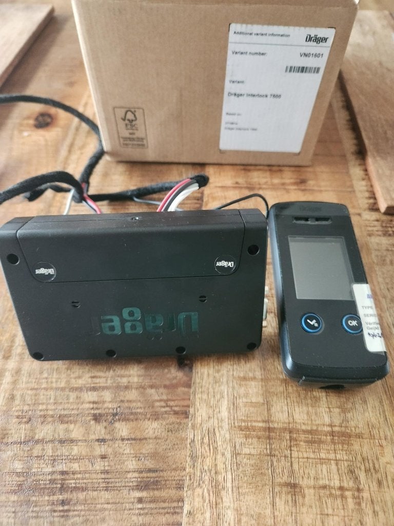 alcoholslot Dräger Interlock 7500, Enlèvement ou Envoi, Comme neuf
