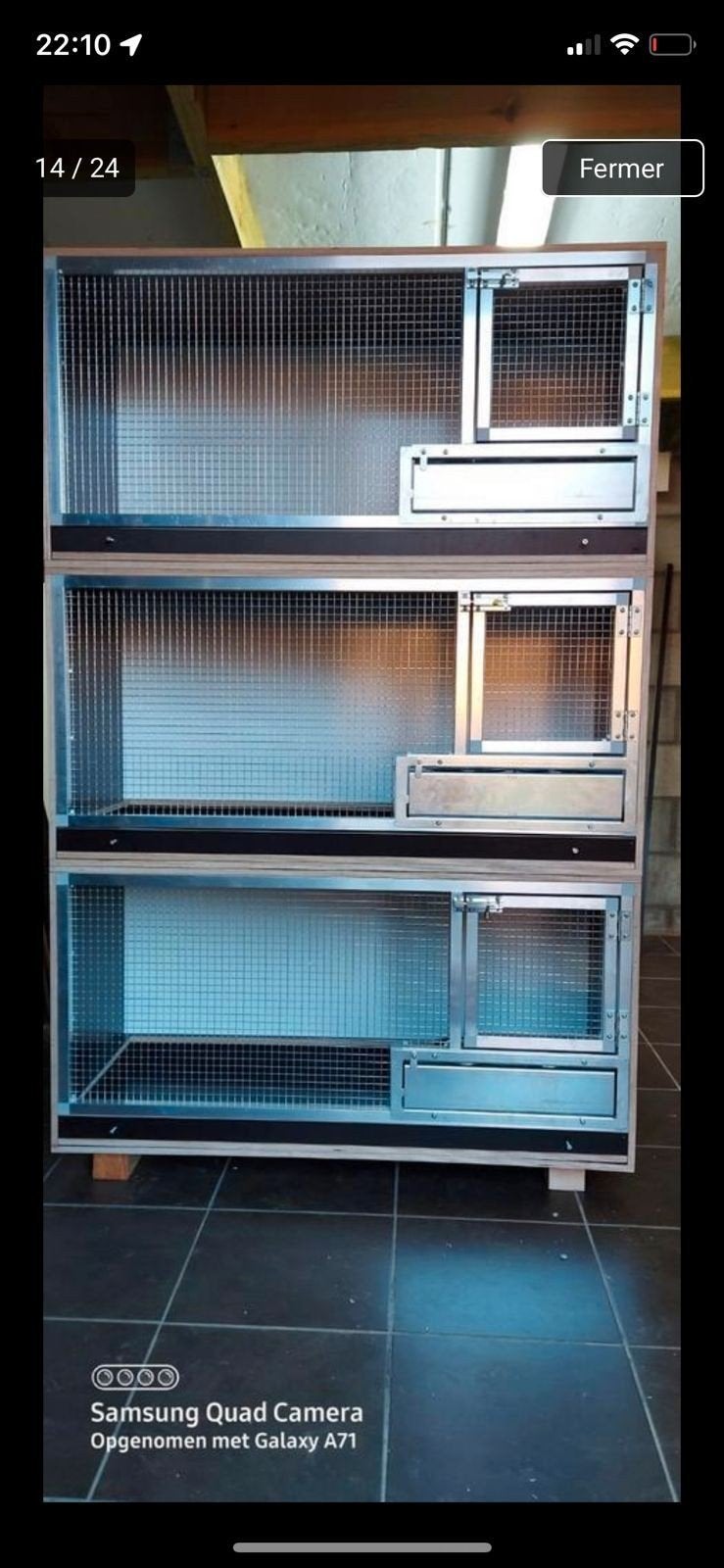 Cages d'élevage., Enlèvement, Neuf, Bois, Cage d'élevage