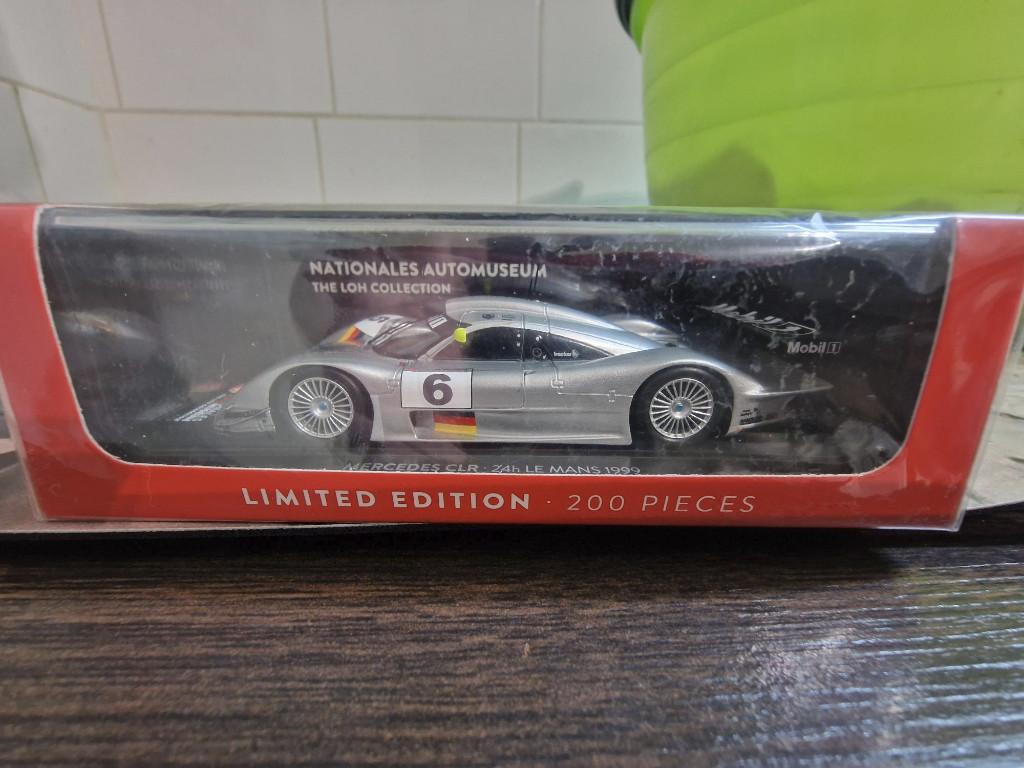 Mercedes CLR Le Mans 1999 1/43, Ophalen of Verzenden, Nieuw, Auto, Overige merken