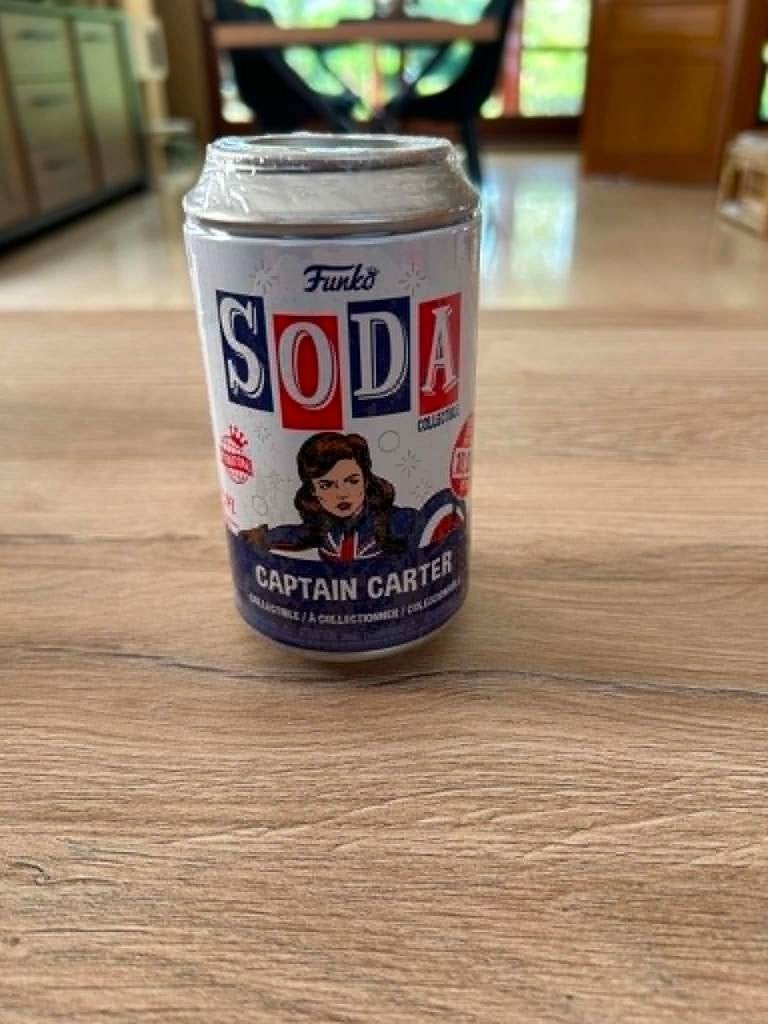 Figurine Soda Pop : Captain Carter, Enlèvement, Neuf, Autres types