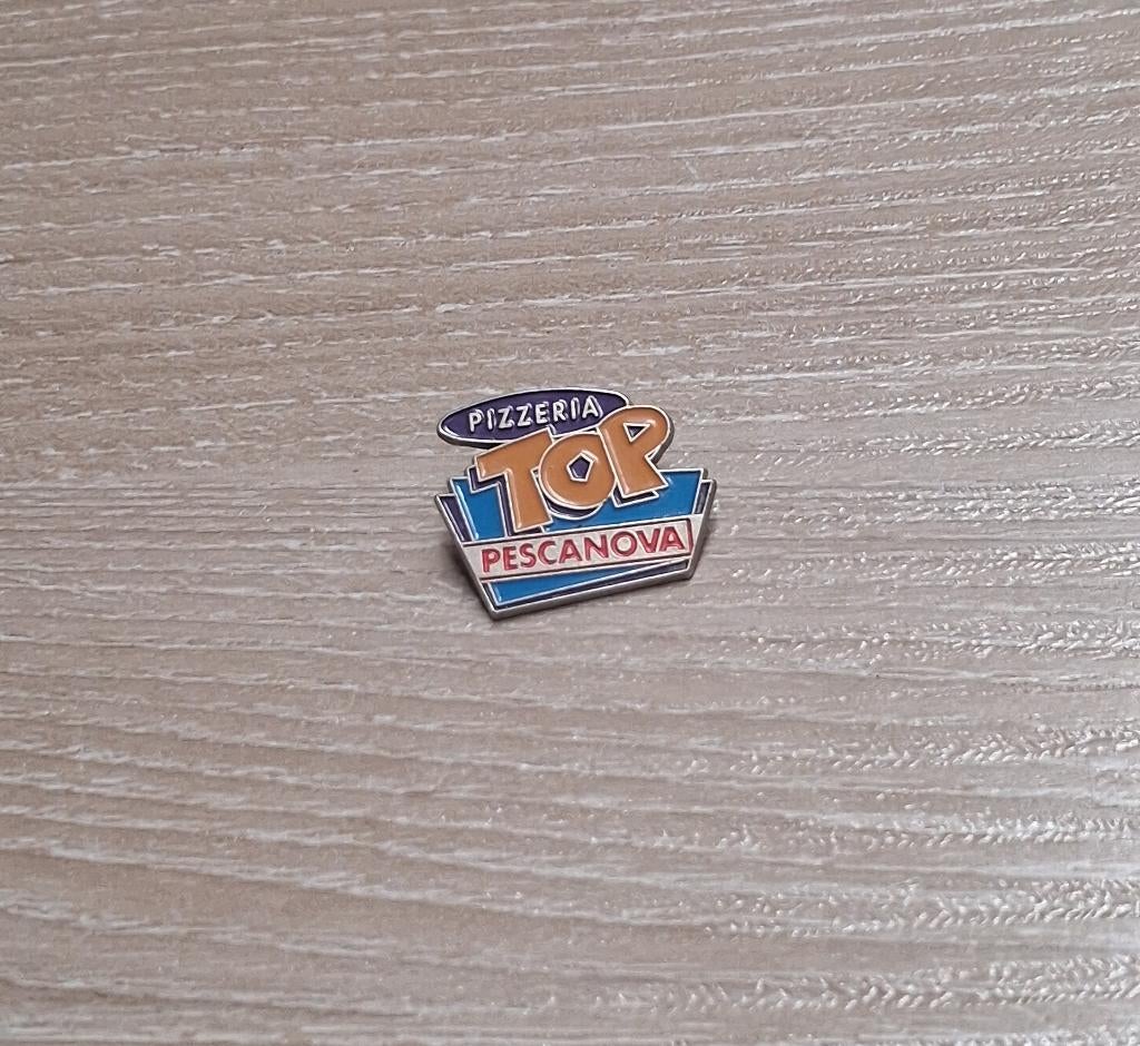 PIN - PIZZERIA TOP PESCANOVA, Envoi, Utilisé, Autres sujets/thèmes, Insigne ou Pin's