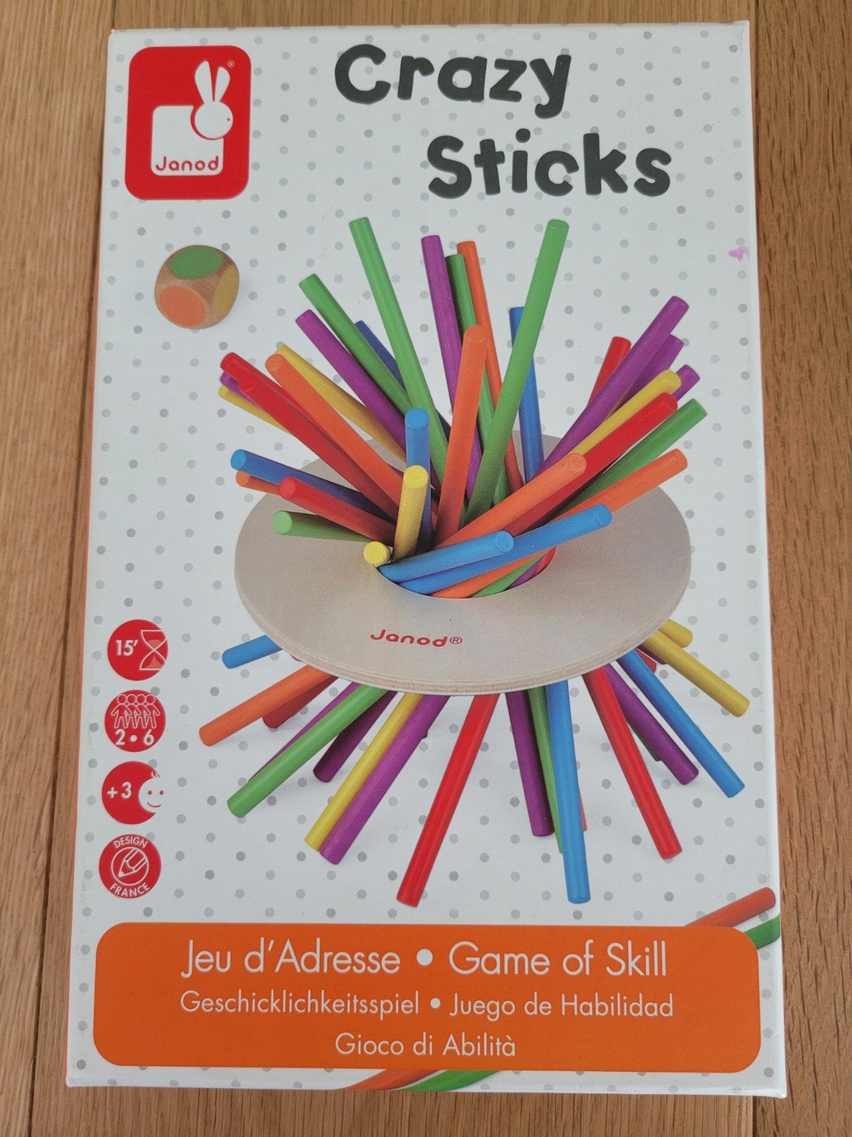 Janod Crazy Sticks joue, Enfants & Bébés, Enlèvement, Utilisé, Autres types