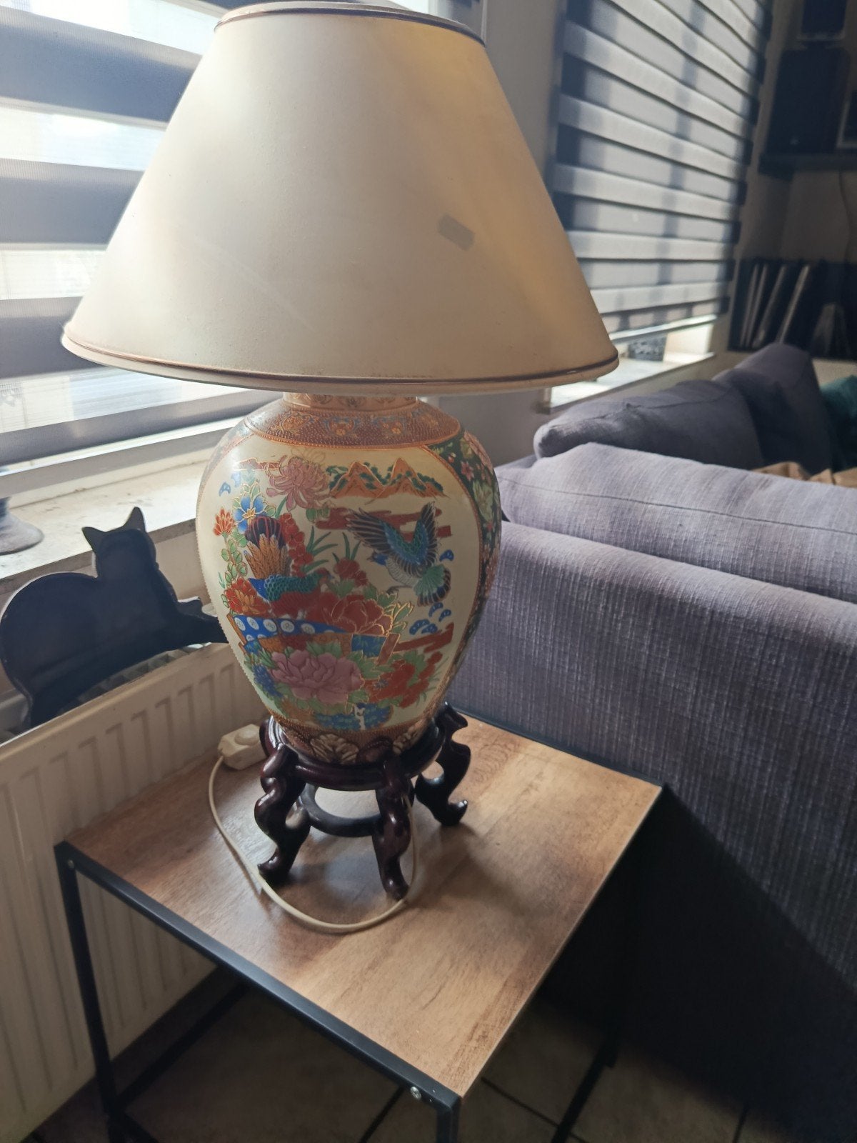 lampe de table, Enlèvement, Avec abat-jour