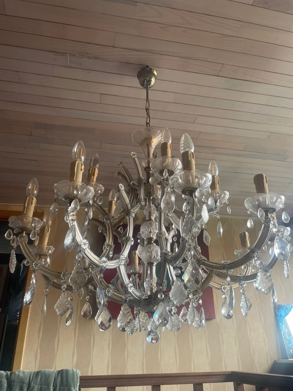 marie therese kroonluchter, Huis en Inrichting, Ophalen, Gebruikt