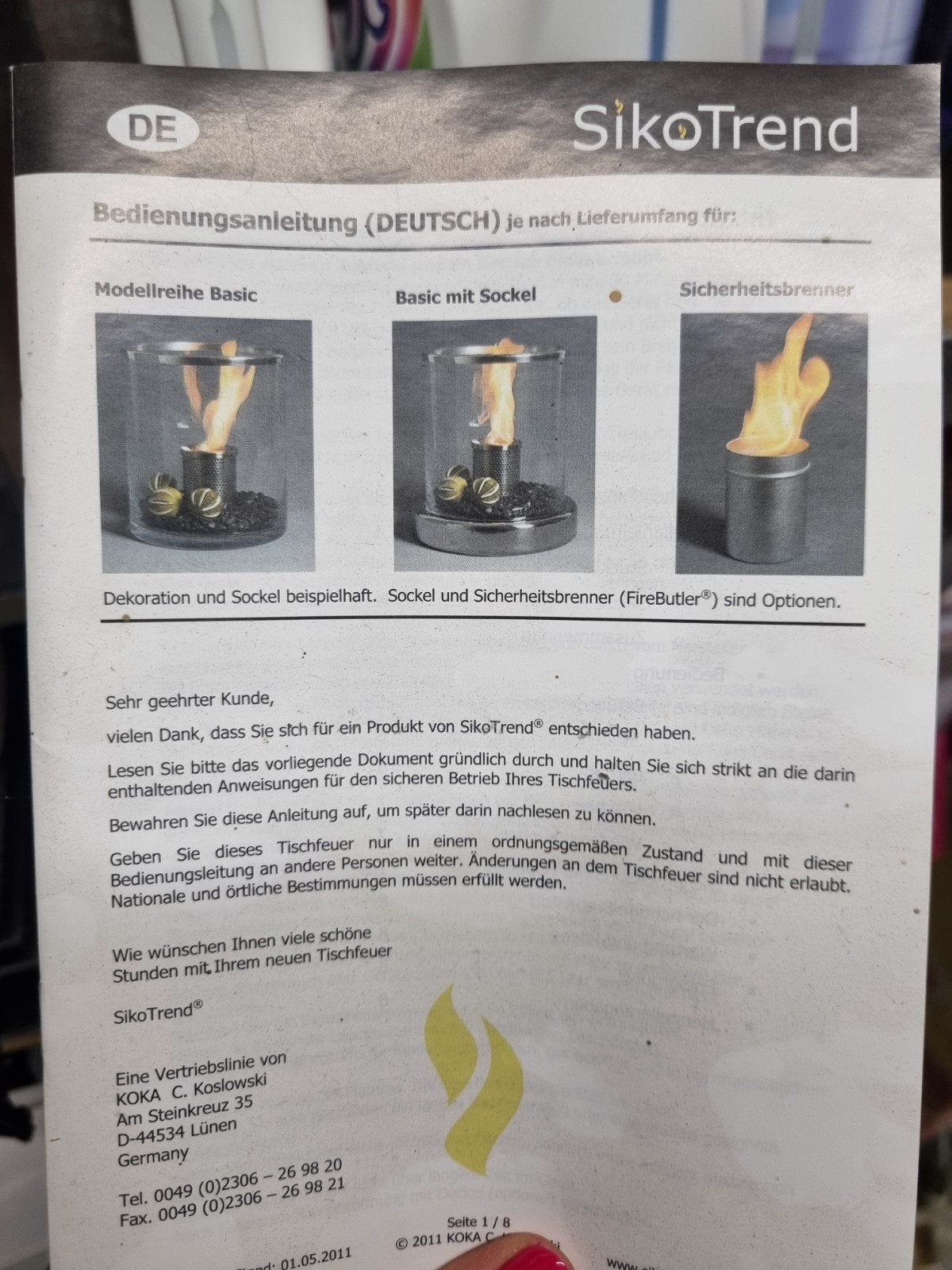 Tafelbrander, Huis en Inrichting, Ophalen