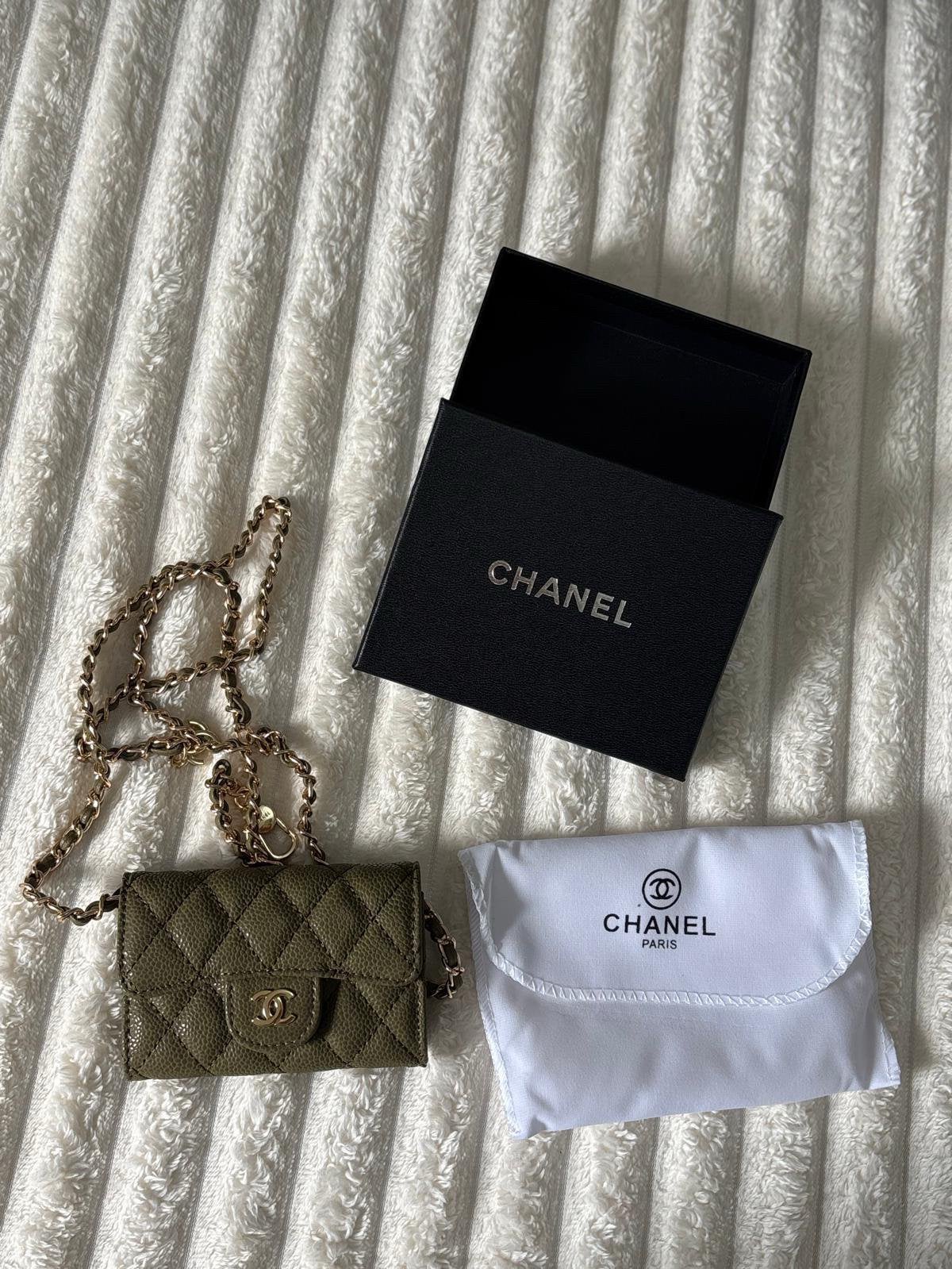 Sac Chanel, Envoi, Neuf, Vert, Autres marques