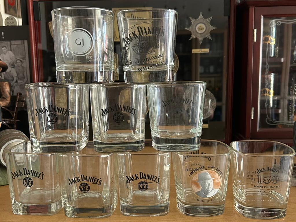 20 grote Jack Daniel’s glazen, Verzamelen, Ophalen of Verzenden, Zo goed als nieuw