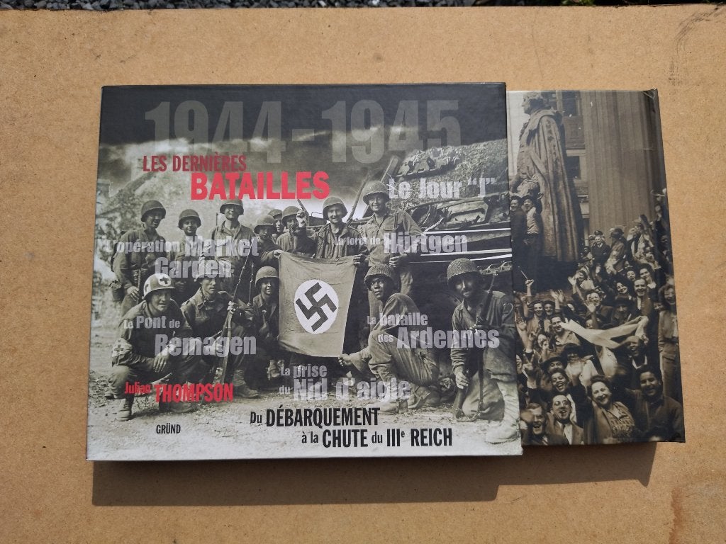 44-45 Coffret - Du Débarquement à la chute du IIIe Reich, Enlèvement ou Envoi, Deuxième Guerre mondiale, Julian Thompson, Général