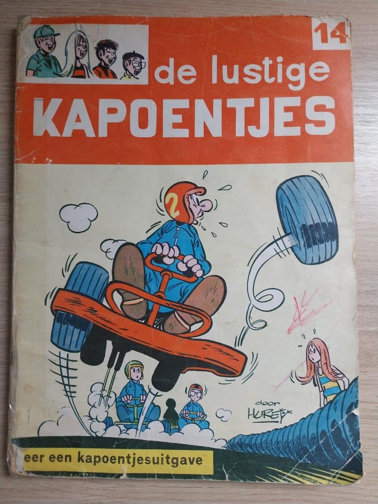 strip De kapoentjes - nummer 14, Eén stripboek, Verzenden, Gelezen