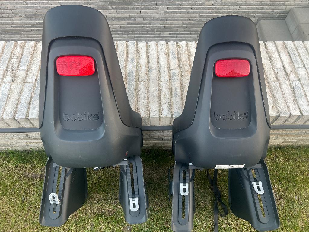 Bobike Maxi One fietsstoeltje - Kleur Urban Black, Fietsen en Brommers, Ophalen, 9 t/m 18 kg, Bobike Maxi One, Achterzitje