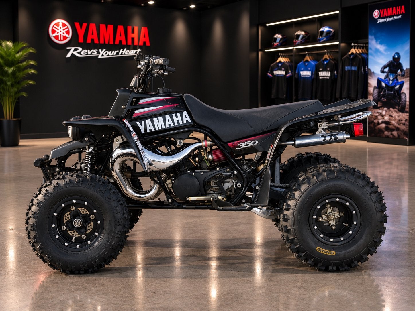 UNIEK! Zeer nette Yamaha banshee 350cc 2 takt Collectorsitem, Motos