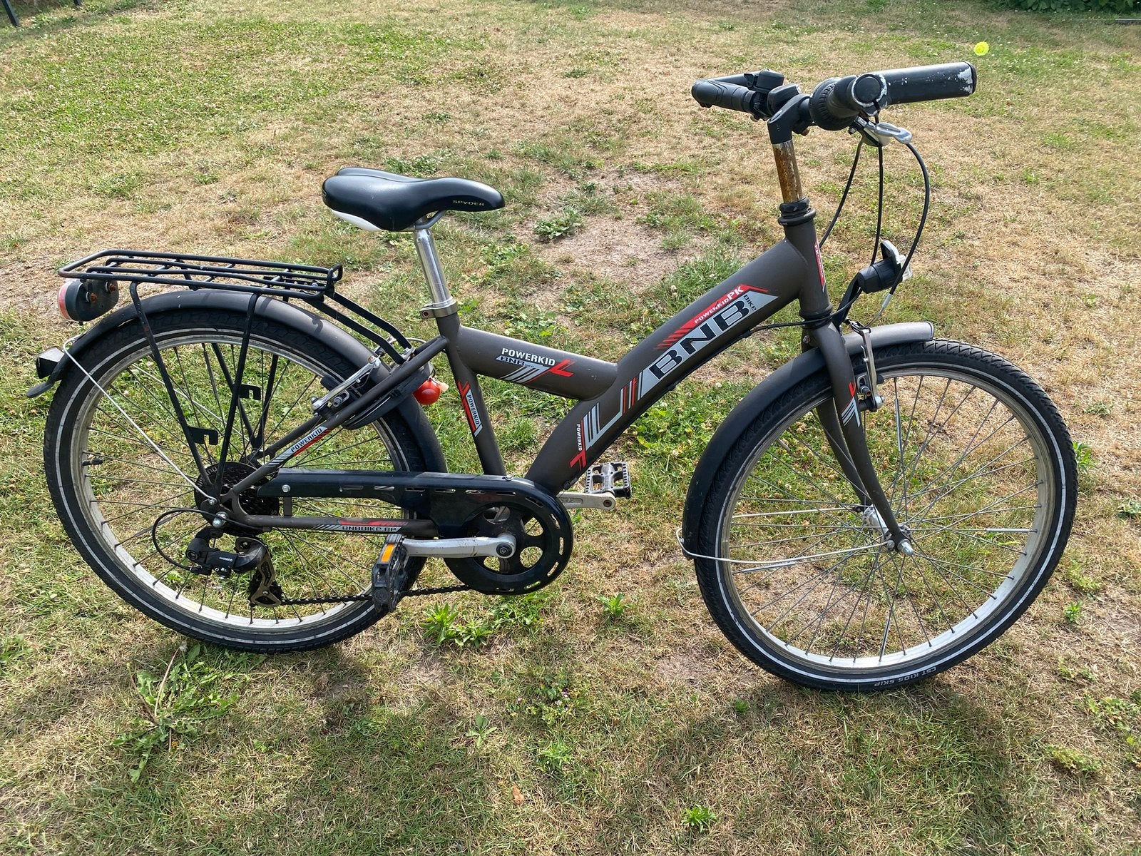 Bnb jongensfiets 24 inch, Fietsen en Brommers, Ophalen, Versnellingen, Schijfrem, Gebruikt