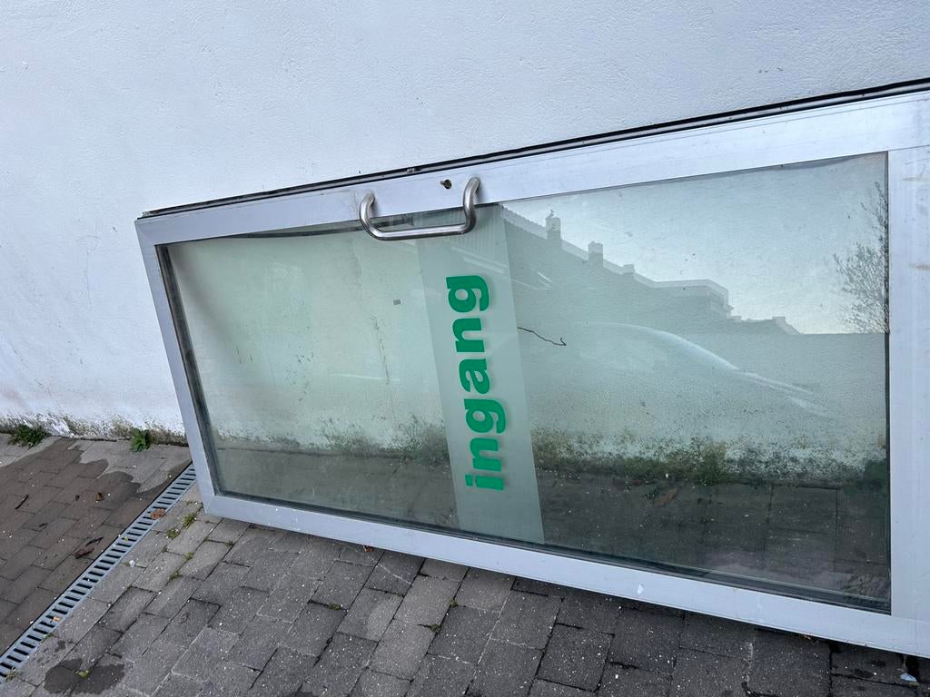 Kozijn met dubbel glass Zwaare deur, Enlèvement, Comme neuf
