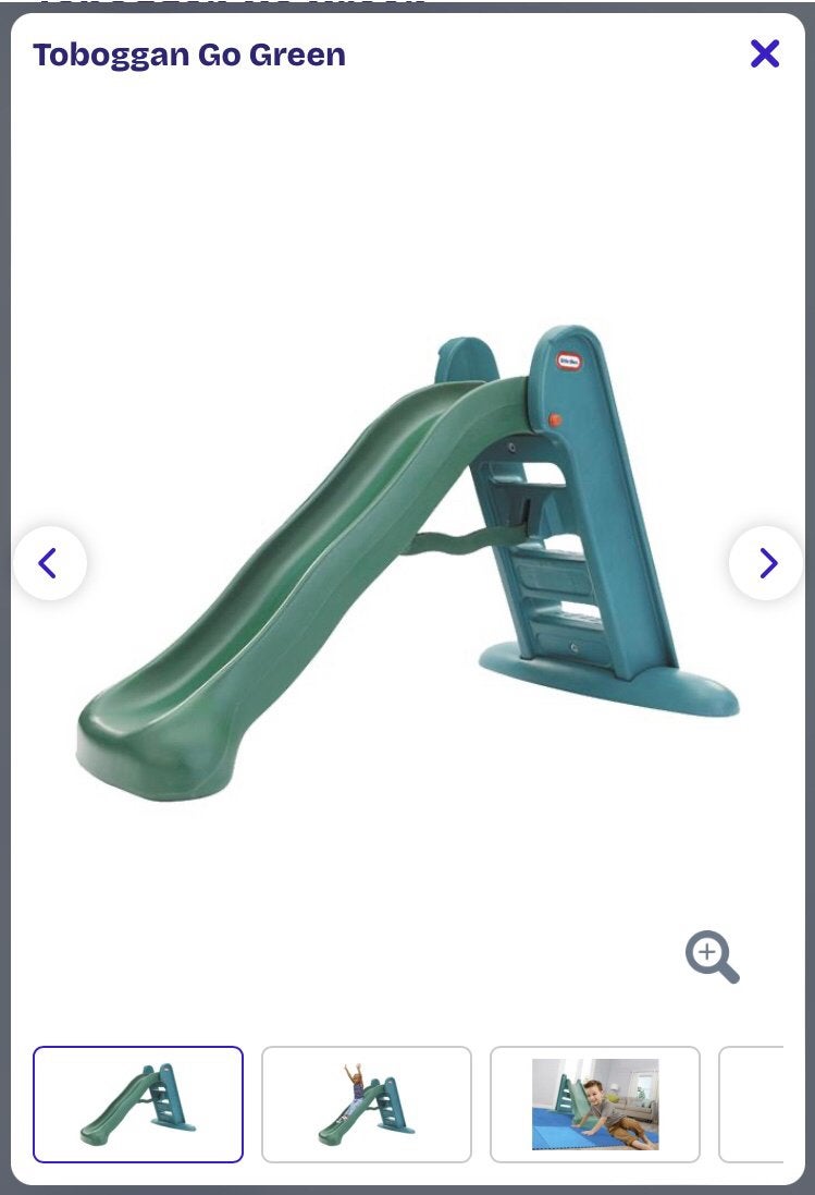 Toboggan Go Green, Enfants & Bébés, Jouets | Extérieur | Aires de jeux, Comme neuf, Toboggan, Enlèvement