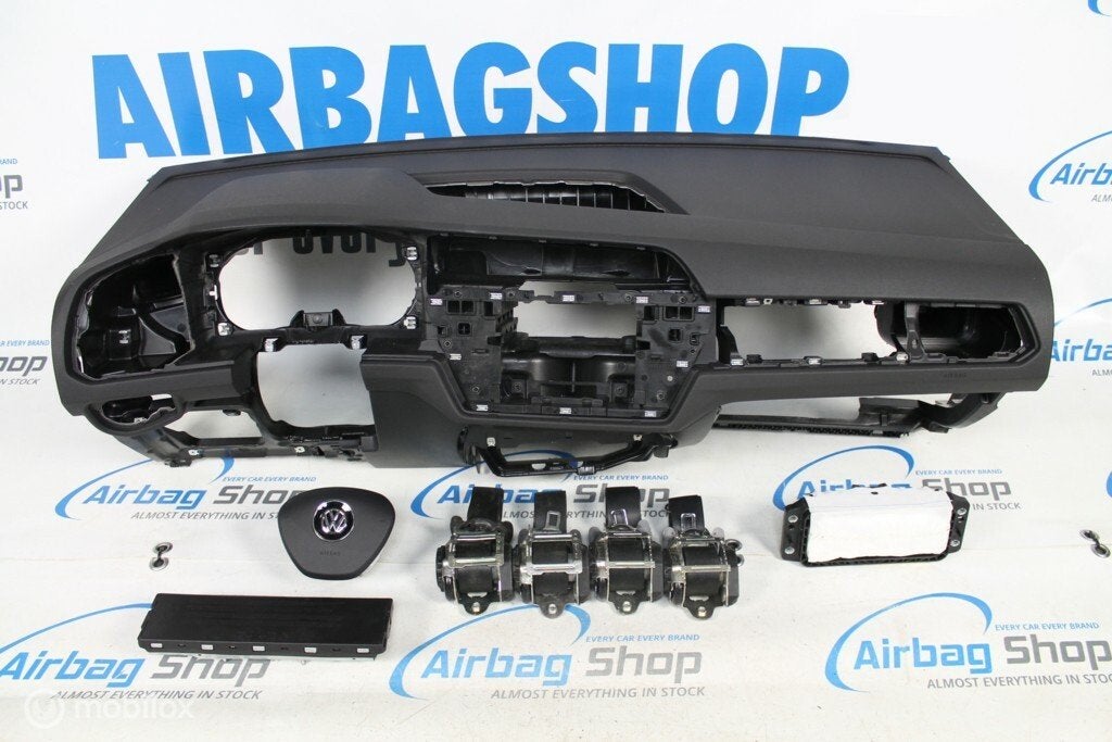 Airbag kit Tableau de bord speaker noir VW Touran