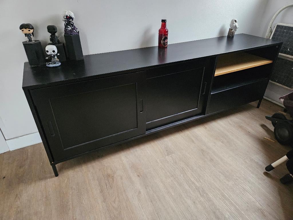 Tv kast, Ophalen, 150 tot 200 cm, Zo goed als nieuw, Minder dan 100 cm