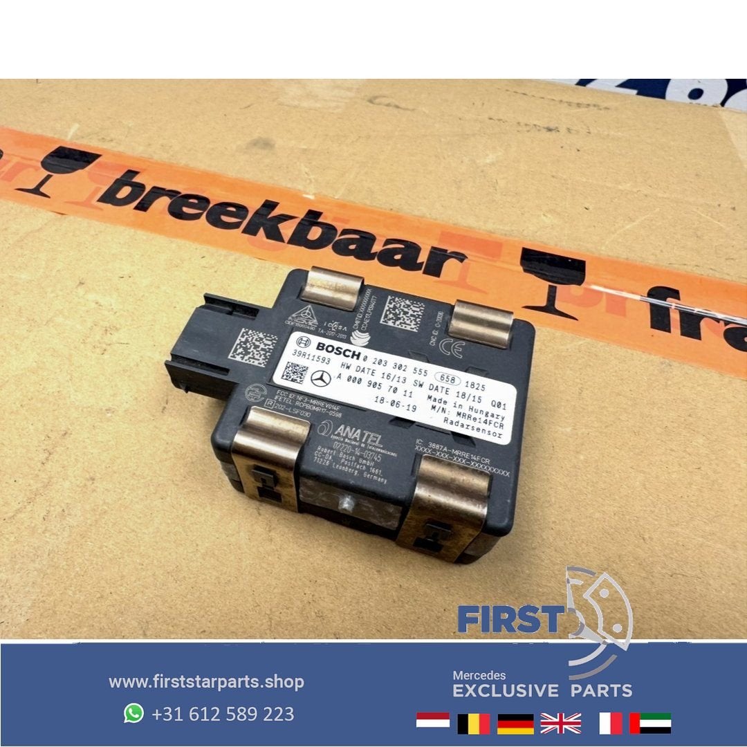W177 C118 H247 X247 W247 afstand radar sensor A0009057011 Me, Gebruikt, -, Ophalen of Verzenden, -