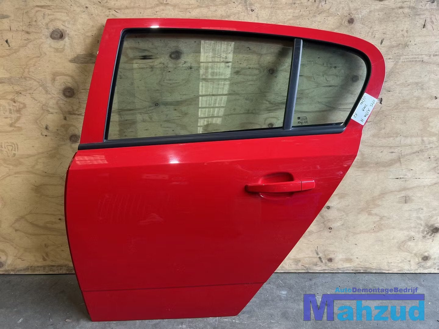 OPEL ASTRA H Hatchback Rood Y63U Links achter deur portier 2, Arrière, Opel Automobile GmbH, Porte, Opel