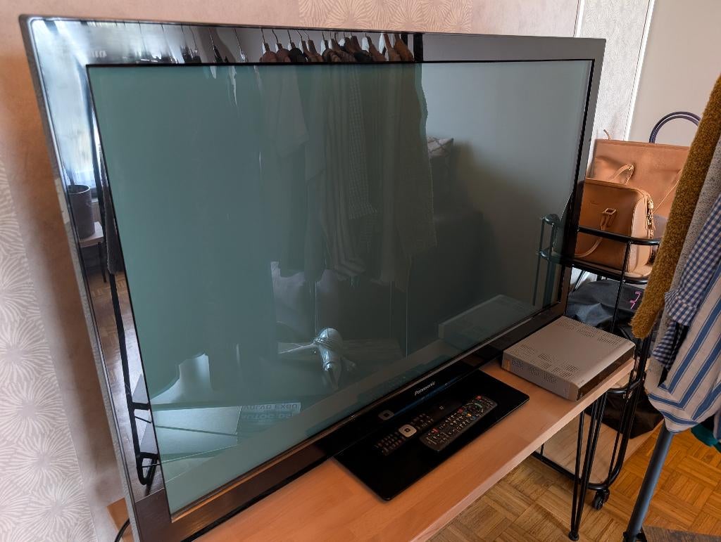 Panasonic plasma tv, Panasonic, Enlèvement, Utilisé, 100 cm ou plus