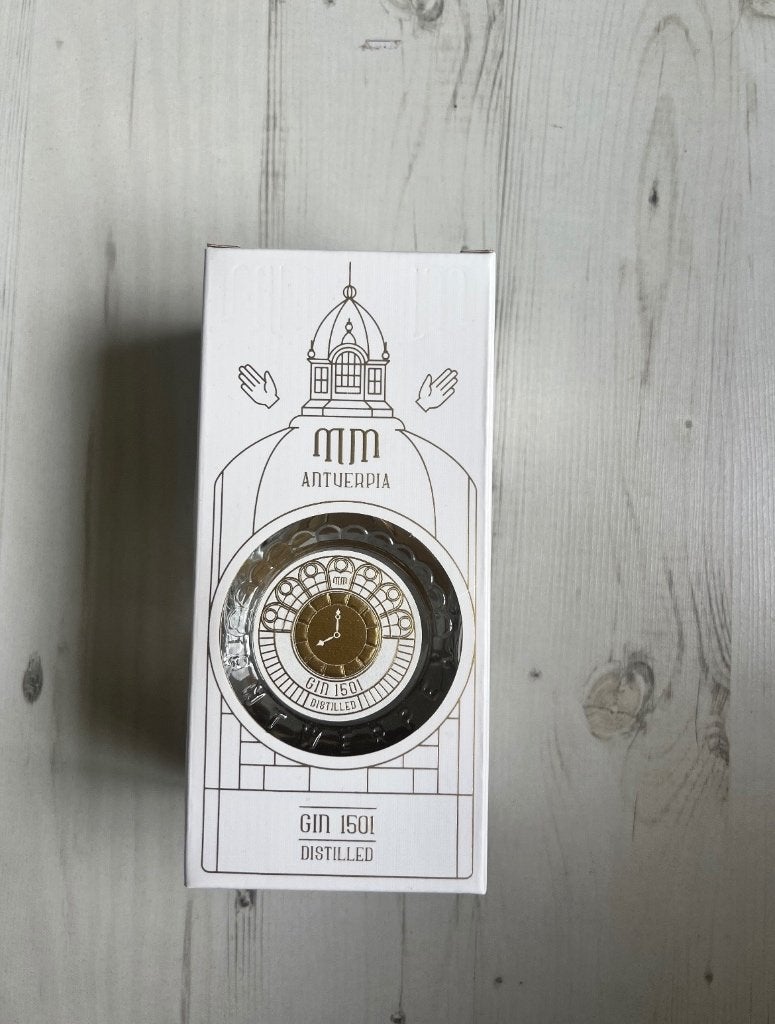 Gin 1501 mm Antverpia 38% ALCOHOL - 500ML Toby Alderweireld, Diversen, Ophalen of Verzenden, Nieuw