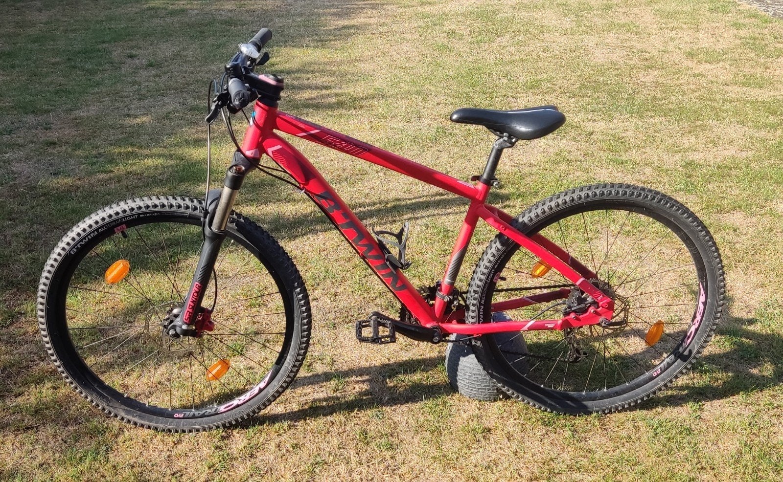MTB mountainbike toerfiets, Fietsen en Brommers, Gebruikt, Versnellingen, Schijfrem, Ophalen