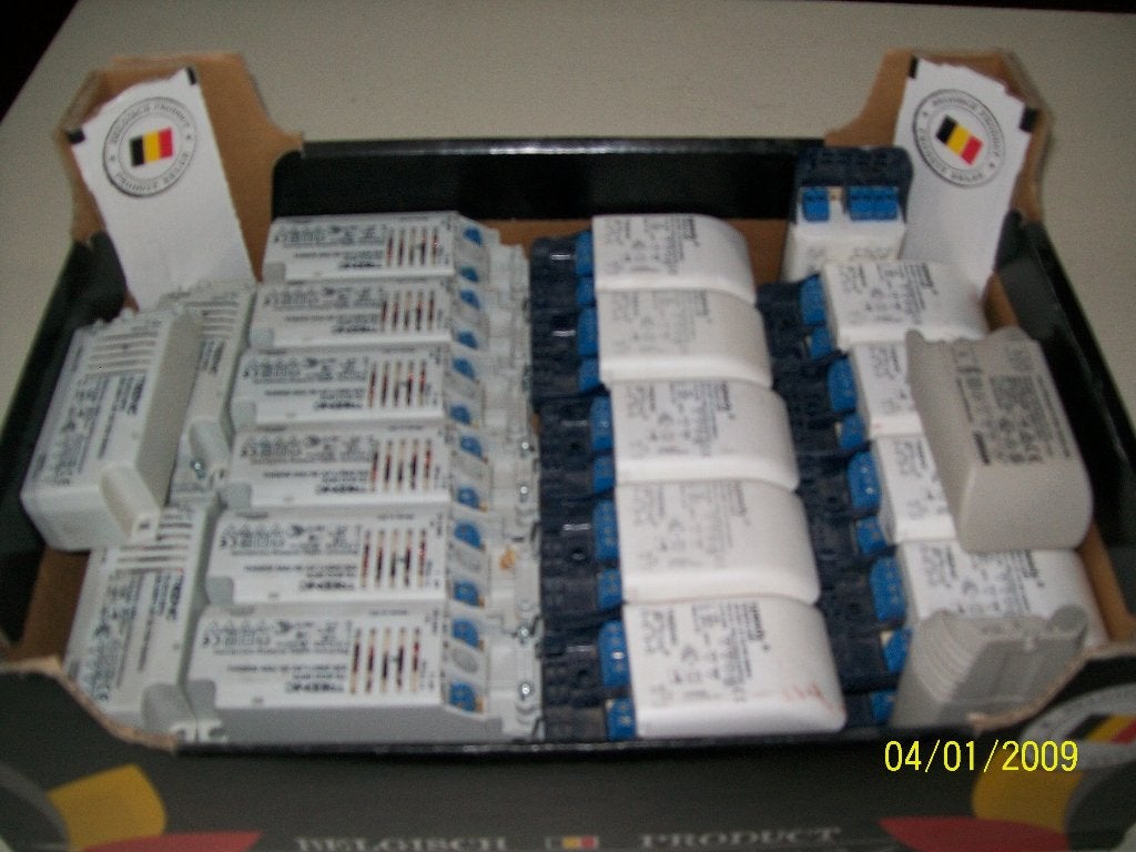 Lot de transfos 230v-12v (30pièces) 5€/pièces ou 90€/lot, Bricolage & Construction, Enlèvement