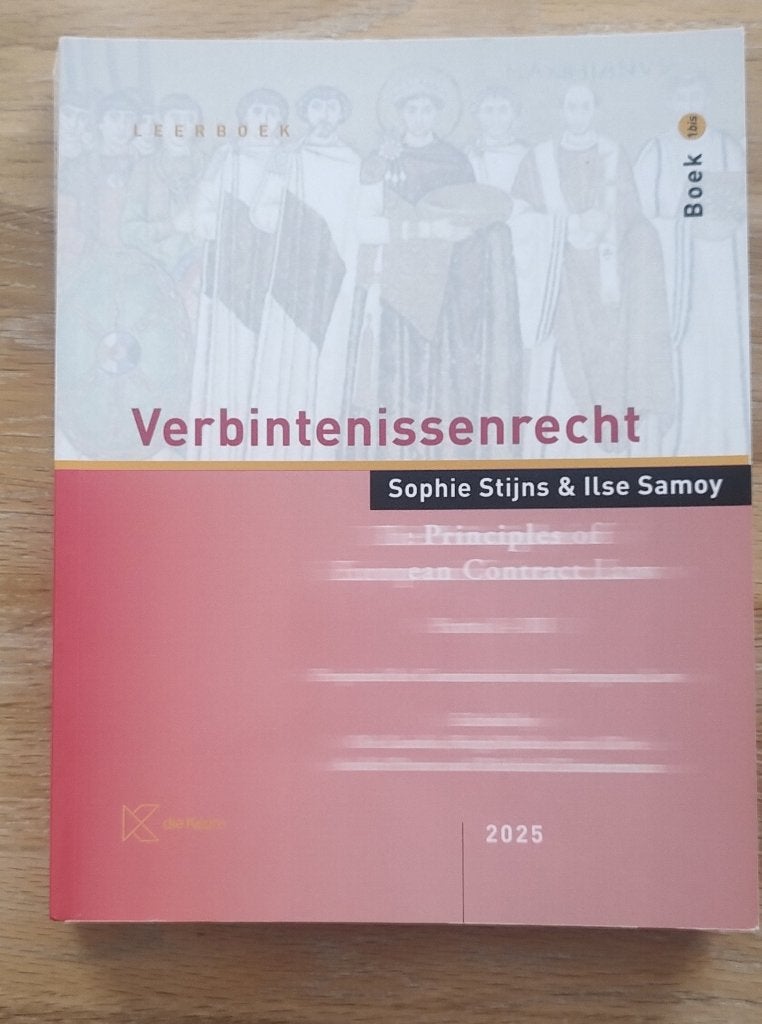 Leerboek Verbintenissenrecht - Boek 1 bis - editie 2025, Enlèvement, Comme neuf, Enseignement supérieur