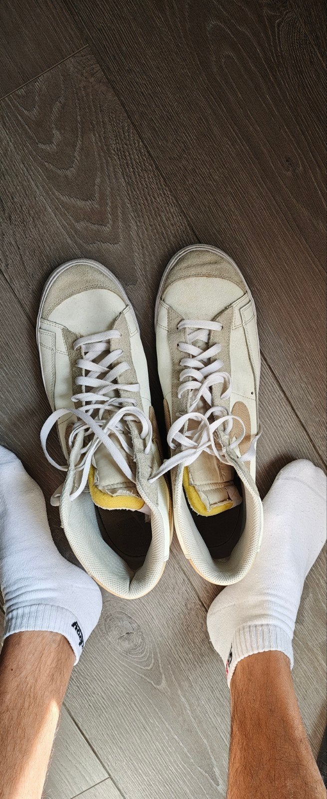 nike blazer en cuir 49,6, Vêtements | Hommes, Chaussures, Enlèvement ou Envoi, Nike, Porté, Blanc