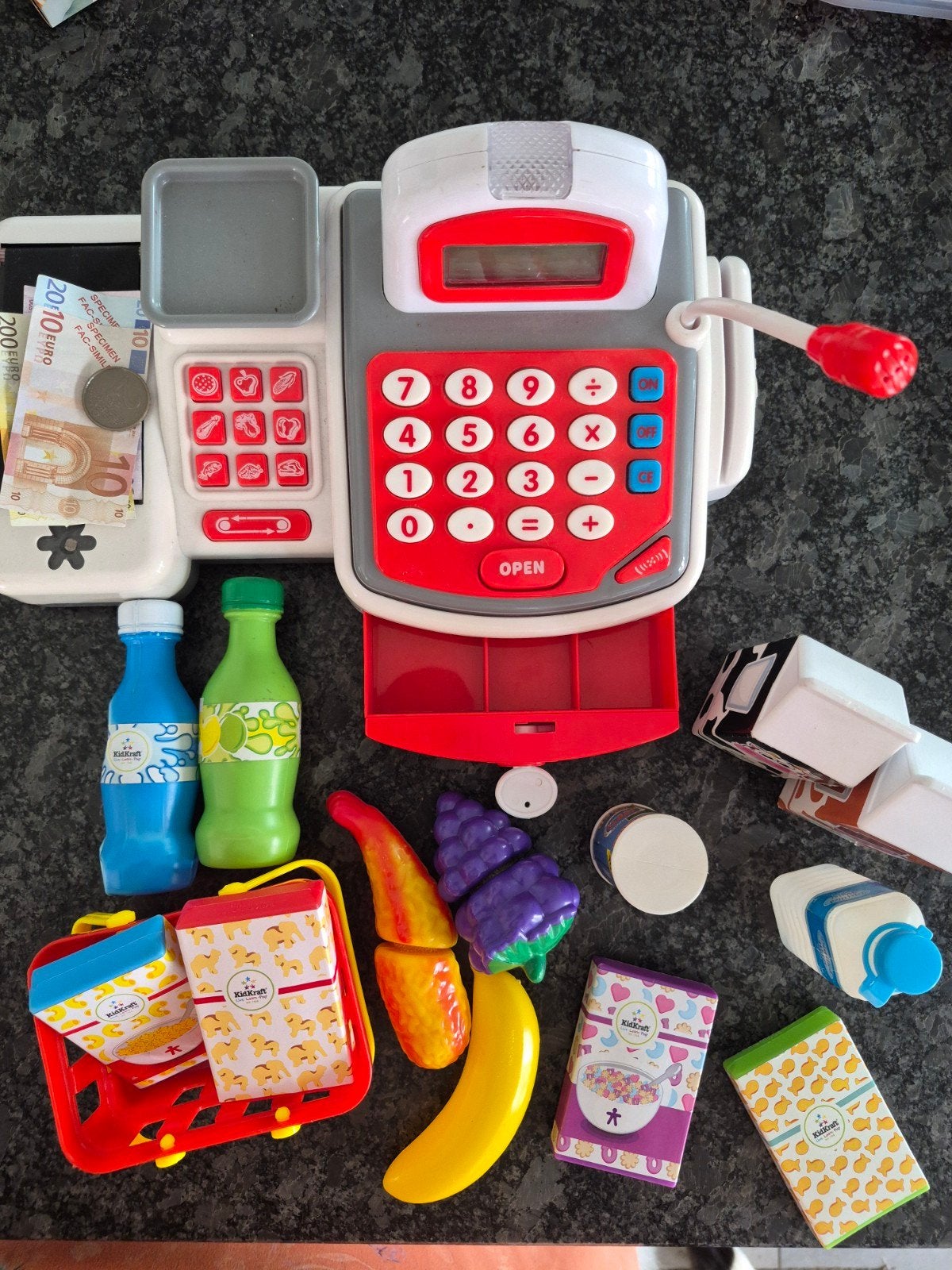 kinderkassa met loopband, Ophalen, Gebruikt, Kunststof, Speelkeuken-accessoire