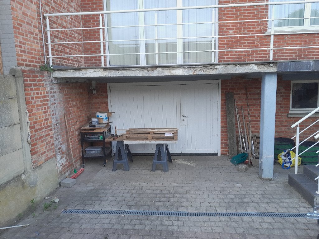 Ballustrade voor terras, Ophalen, Zo goed als nieuw