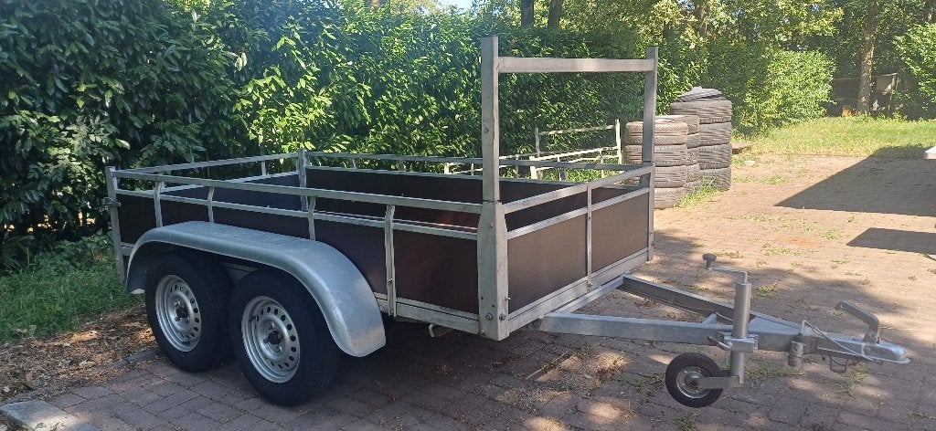 Aanhangwagens dubbelasser 256X128/ ENKELASSER 225X130, Auto diversen, Aanhangers en Bagagewagens, Ophalen, Zo goed als nieuw