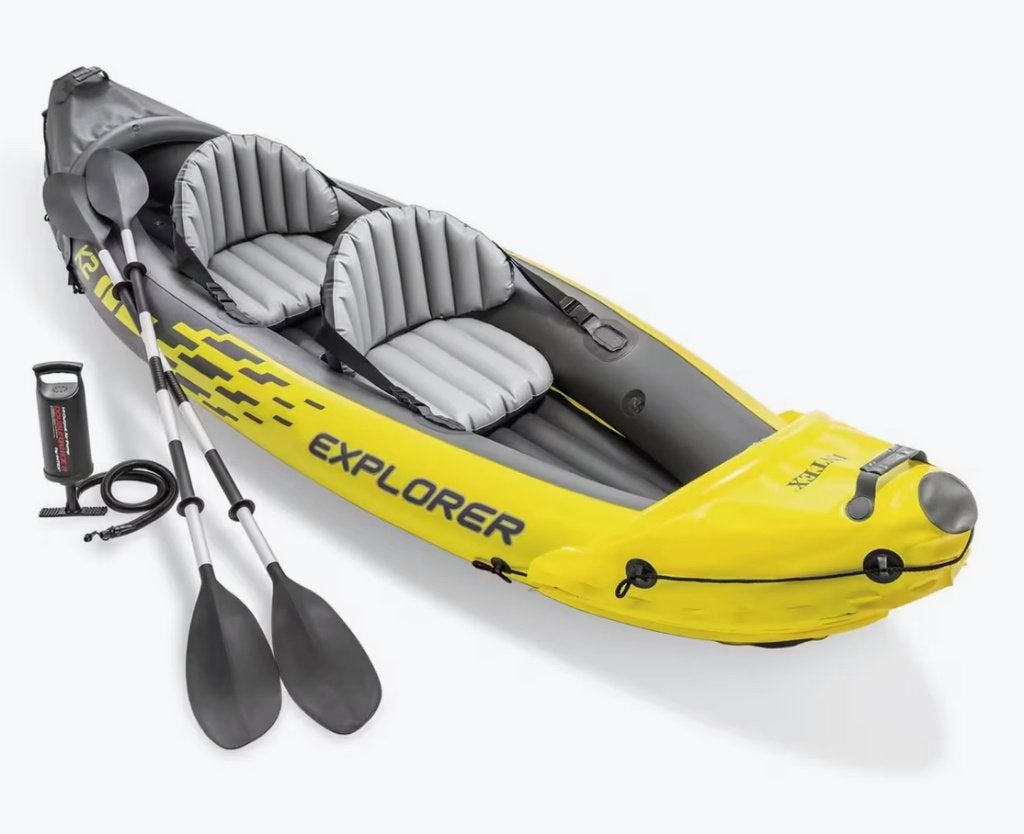 Intex Explorer K2, Watersport en Boten, Ophalen, Opblaasbaar, Kajak, Twee personen