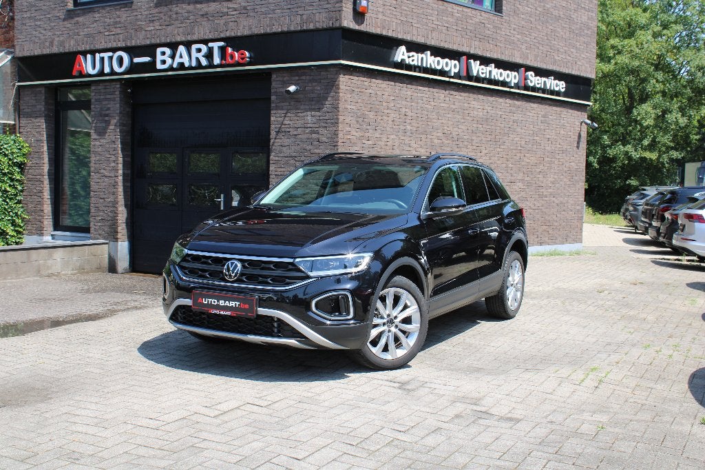 VW T - Roc 1.5 tsi DSG Automaat, Auto's, Testrit aan huis, Stof, Zwart, 5 zetels