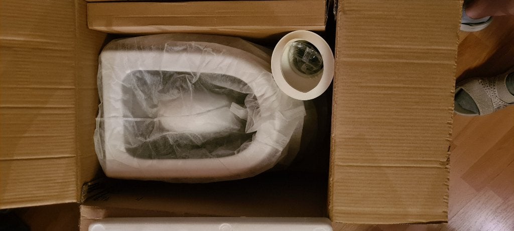 Hangtoilet Differnz wit NIEUW, Doe-het-zelf en Bouw, Ophalen, Nieuw, Toilet