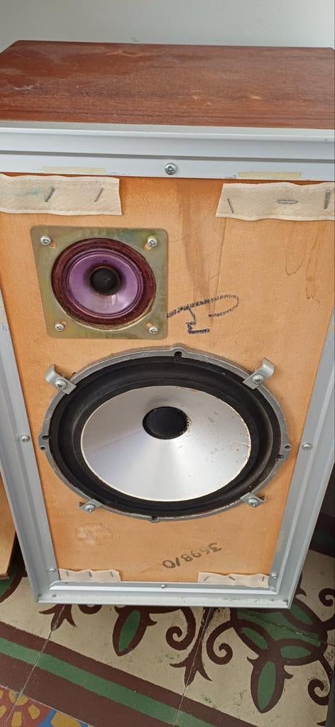 Enceinte leak., Gebruikt, Minder dan 60 watt, Front, Rear of Stereo speakers, Ophalen