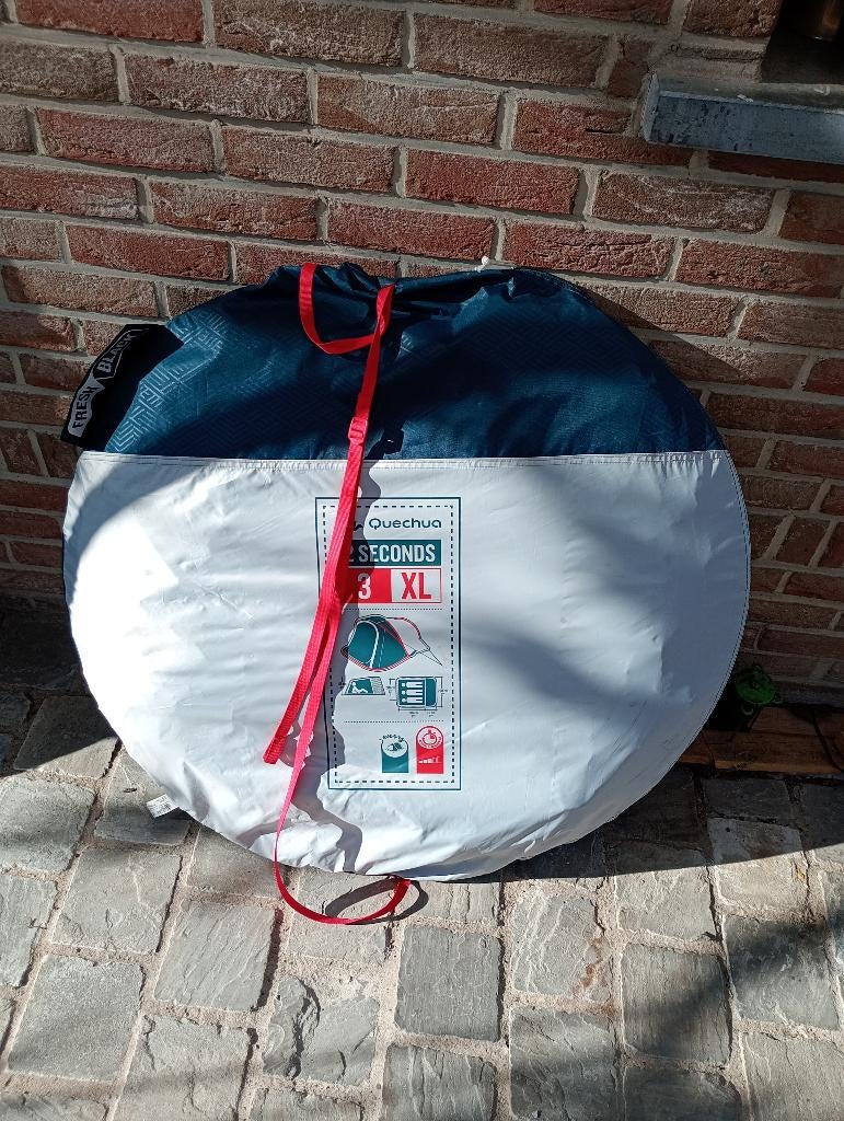 3 seconden tent, Caravans en Kamperen, Ophalen, Zo goed als nieuw, Tot en met 3