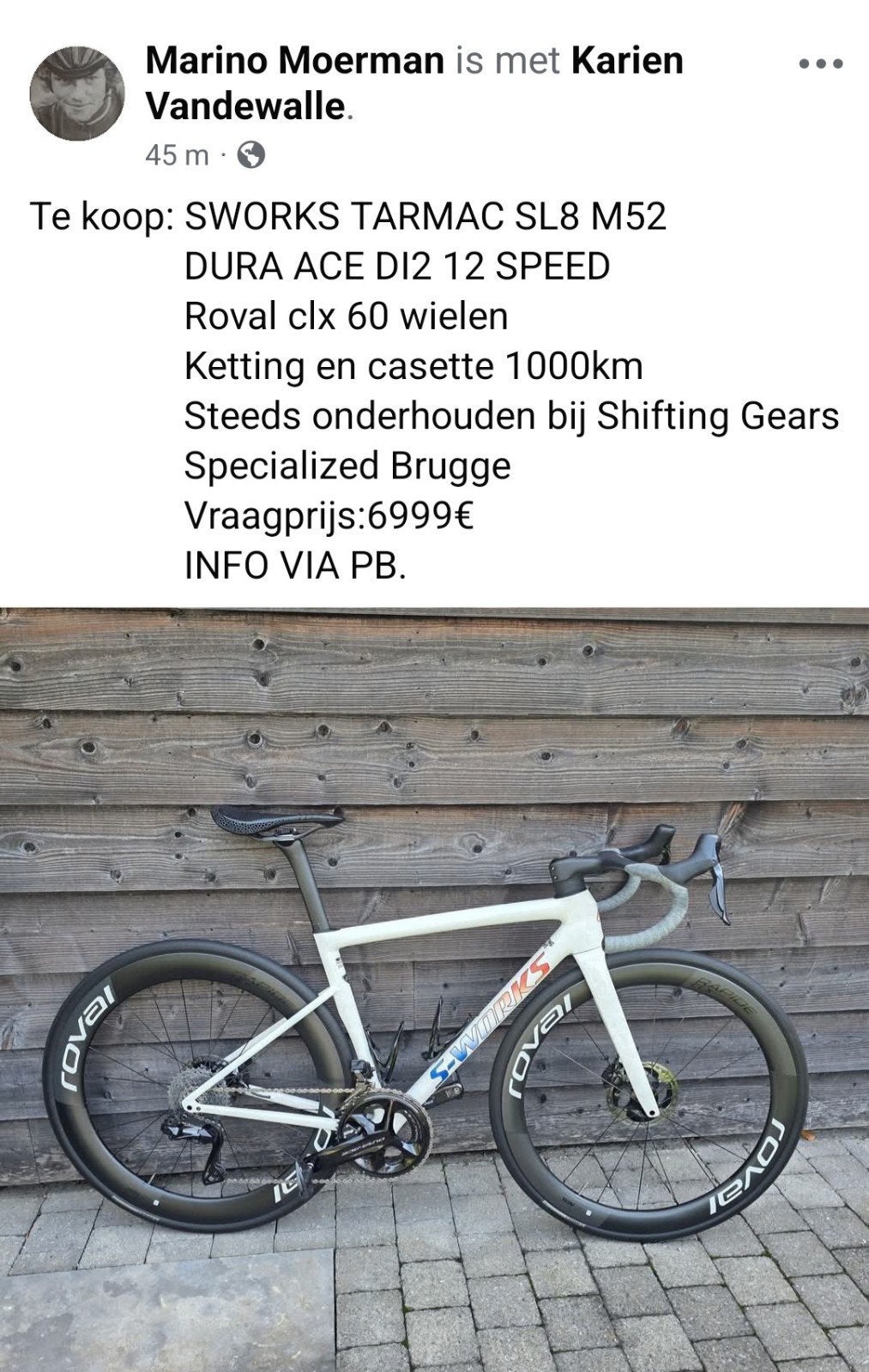 SWORKS TARMAC MAAT 52, Enlèvement