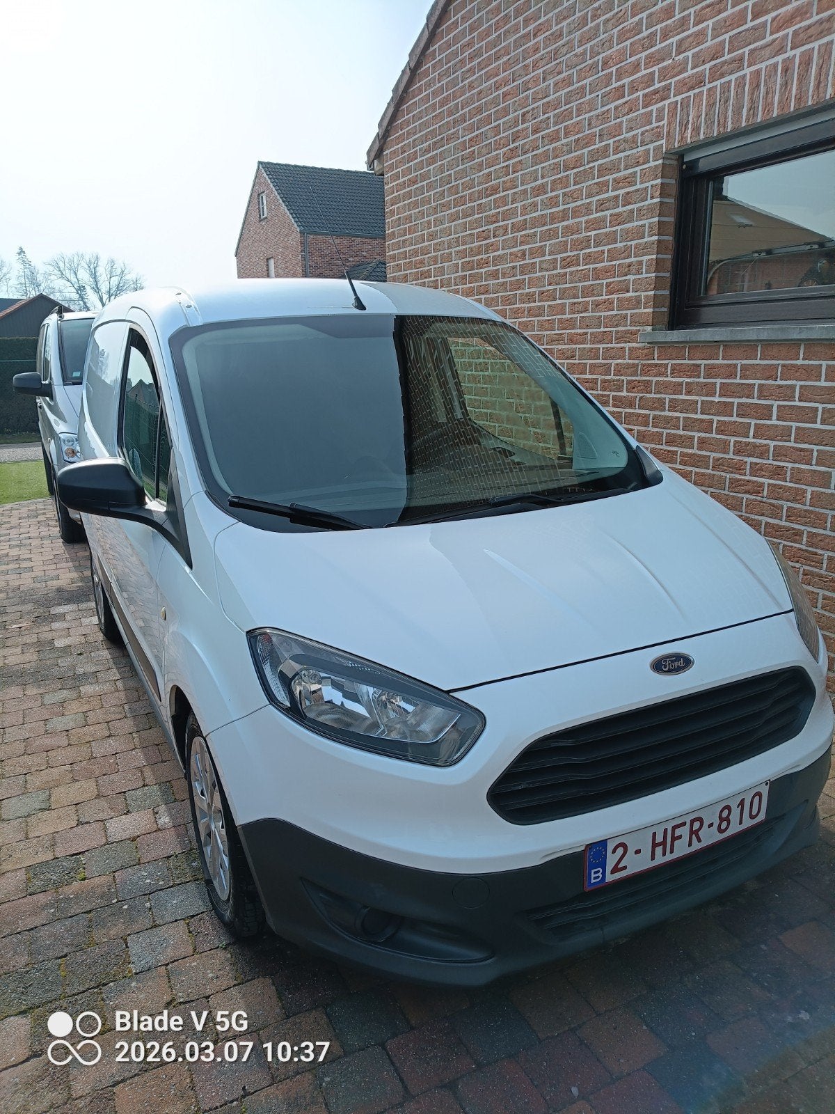 Ford Transit Courier 2017, Auto's, Bestelwagens en Lichte vracht, Particulier, ABS, Airbags, Alarm, Bluetooth, Centrale vergrendeling