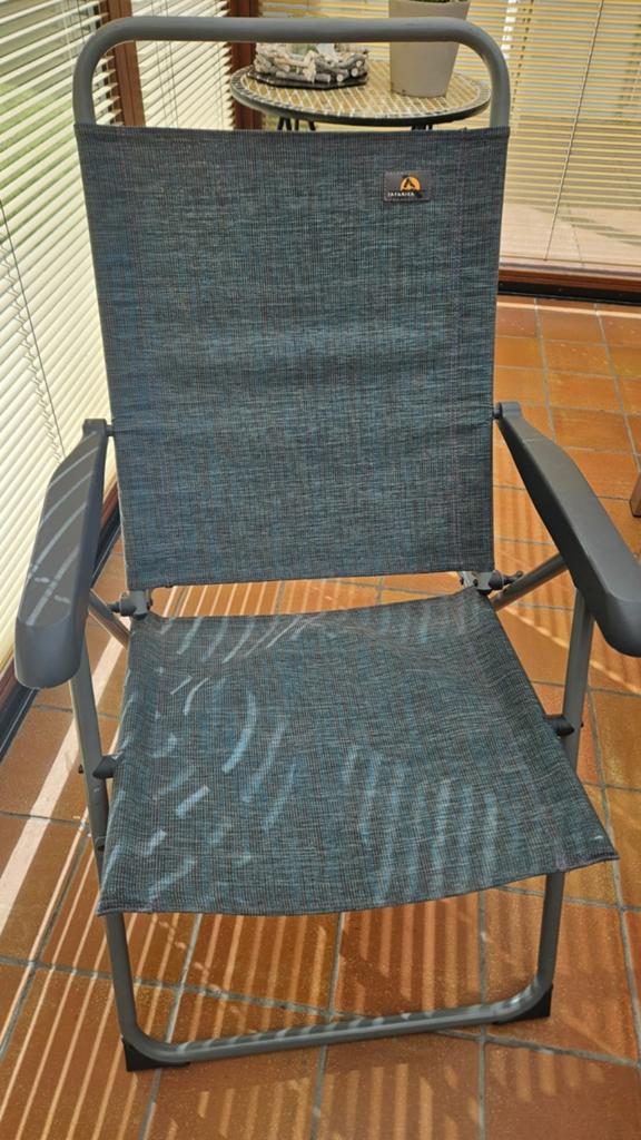 Camping stoel, Caravans en Kamperen, Kampeeraccessoires, Ophalen, Zo goed als nieuw