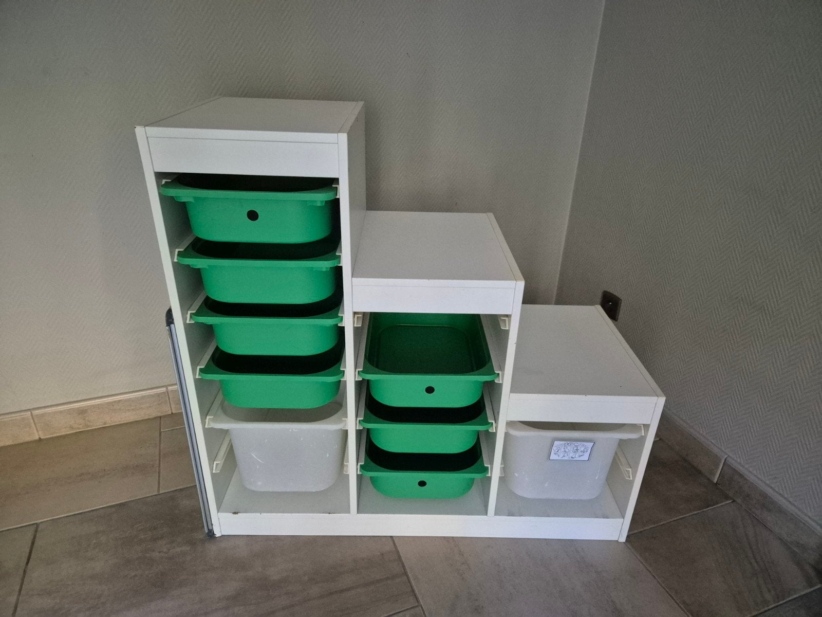 Trofast kast ikea met bakken, Ophalen