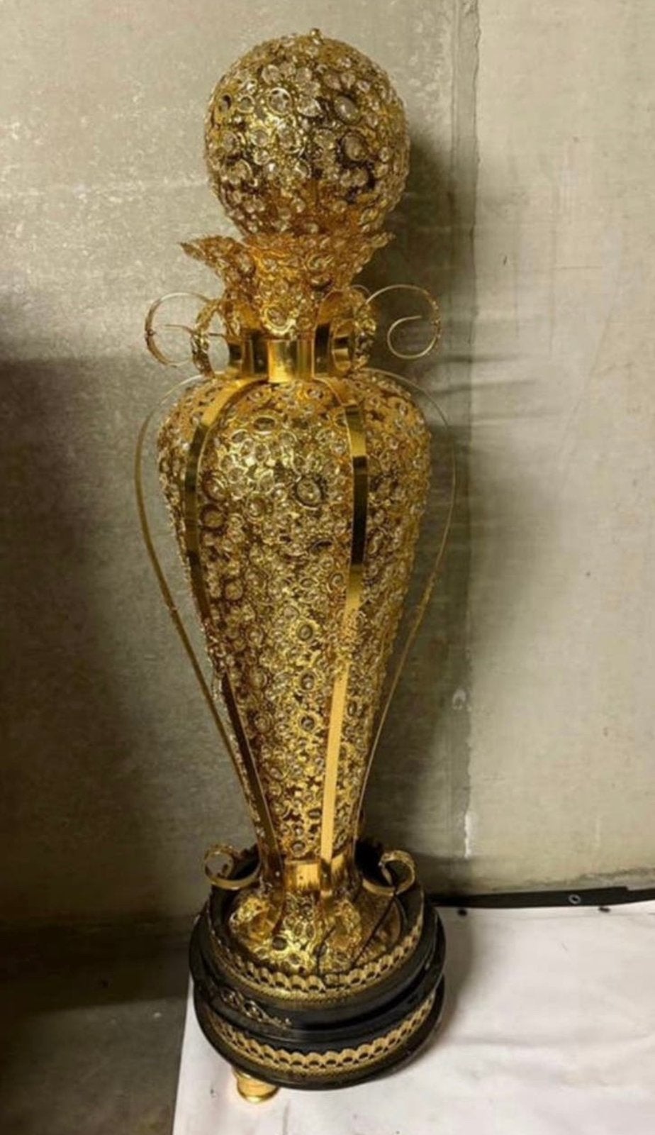 Antiek lamp / staande lamp / lampen, Ophalen