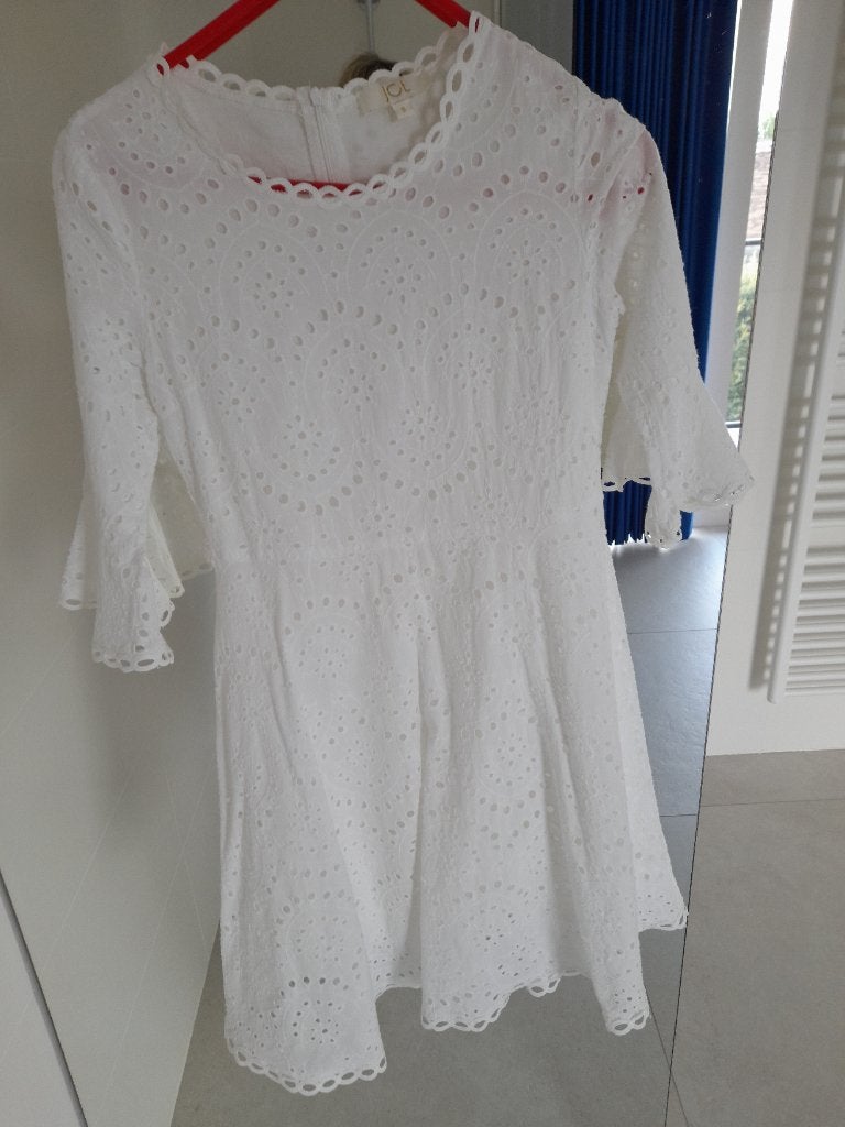 Wit zomerkleed wit, Wit, Ophalen of Verzenden, Zo goed als nieuw, JCL
