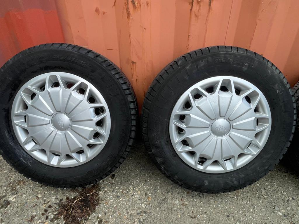 Velgen ford transit met goede band 5+ mm, Auto-onderdelen, Banden en Velgen, Ophalen, Velg(en)